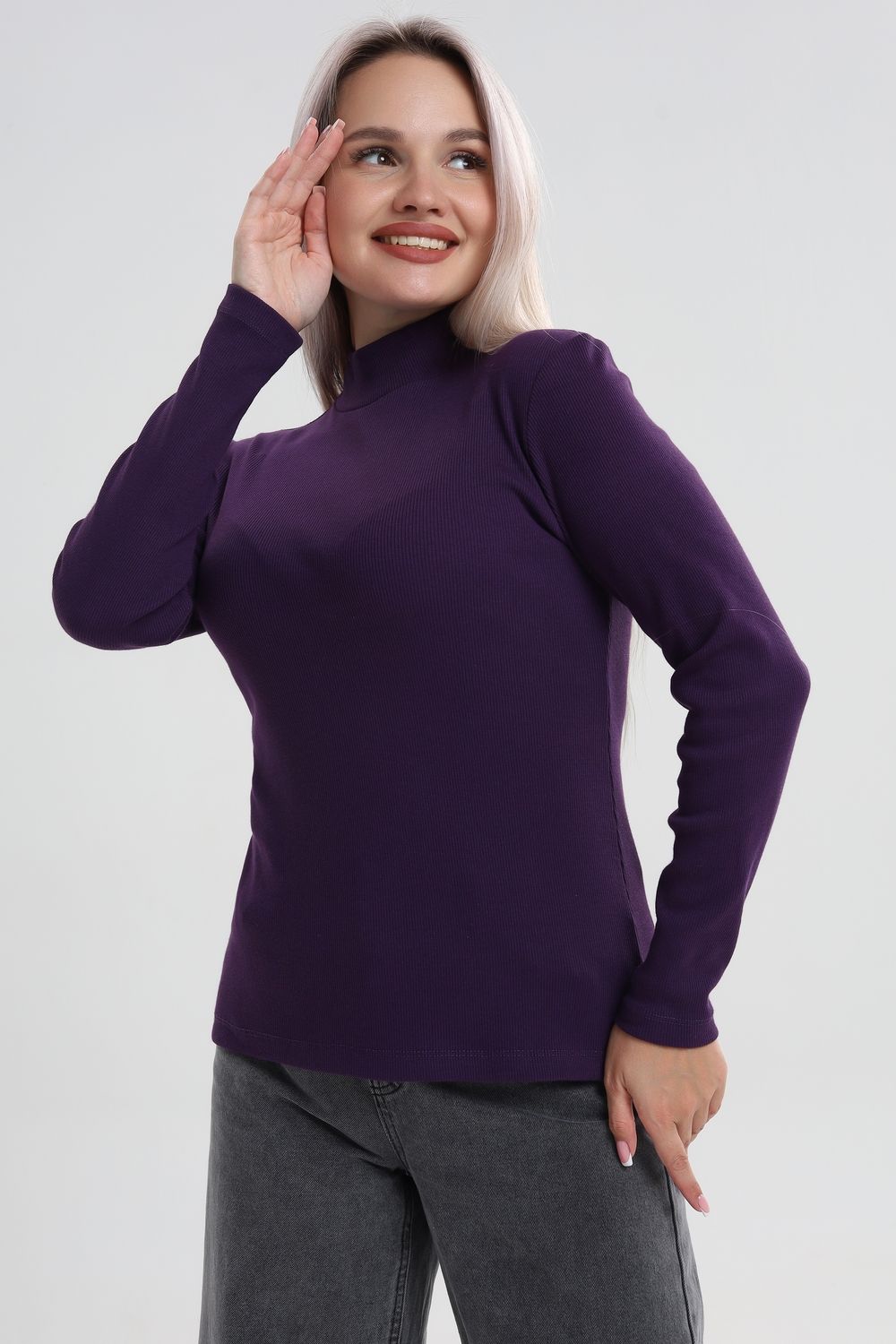 Водолазка ВЖ0059 - темно-фиолетовый