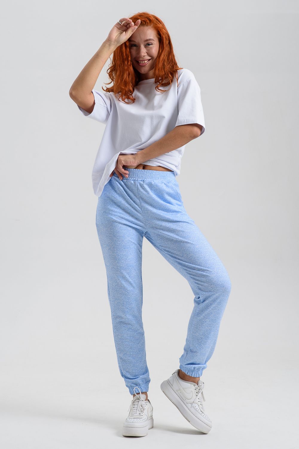 14479/2 брюки женские - голубой