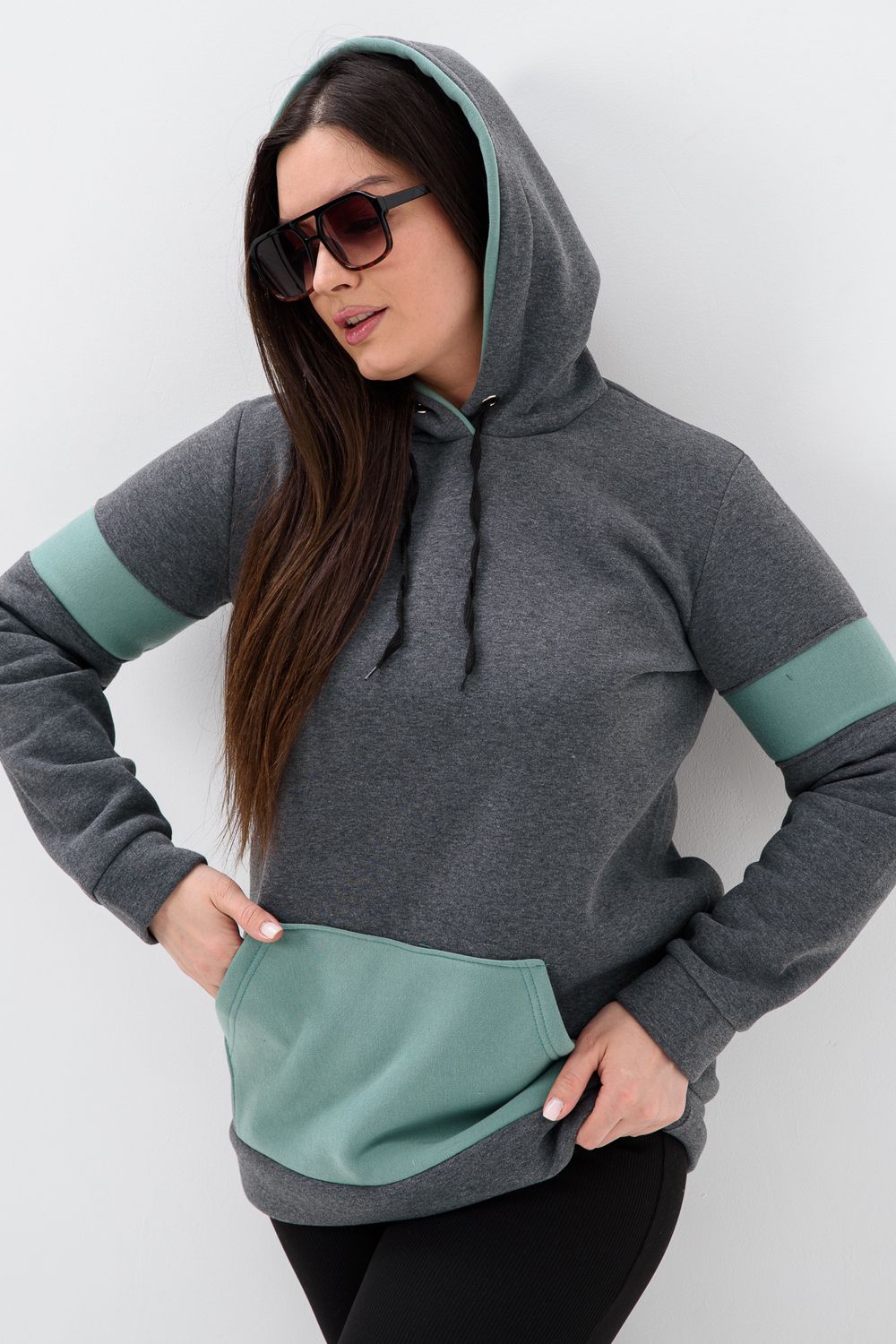 Толстовка женская 52450 - серый