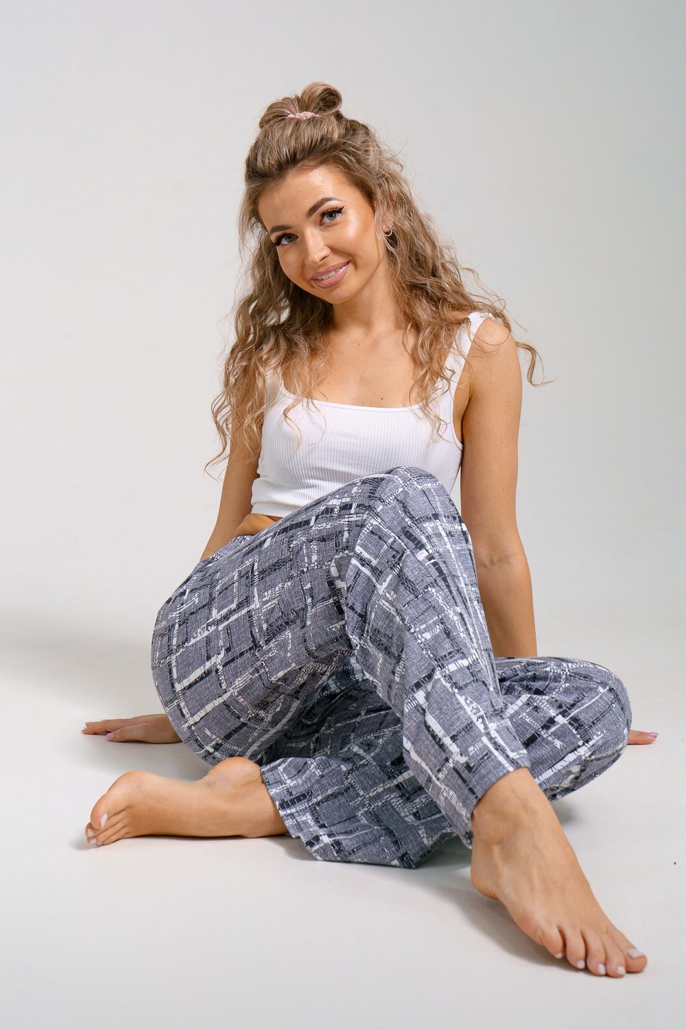 Брюки 36940 - серый