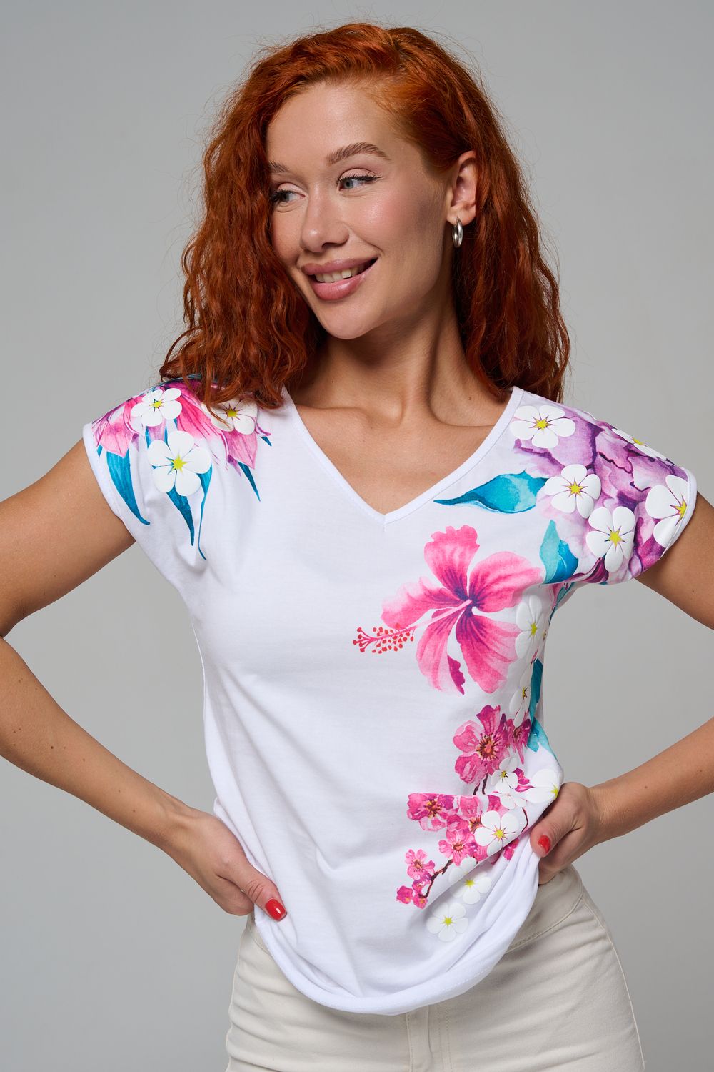 Футболка 7158/1 - белый