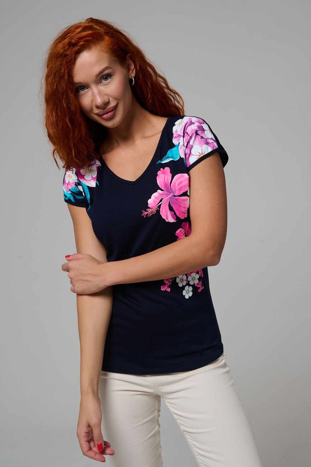 Футболка 7158/1 - темно-синий