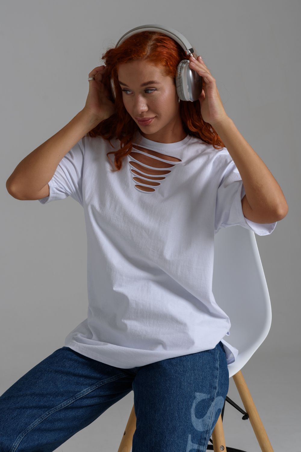 Футболка женская 7468 - белый