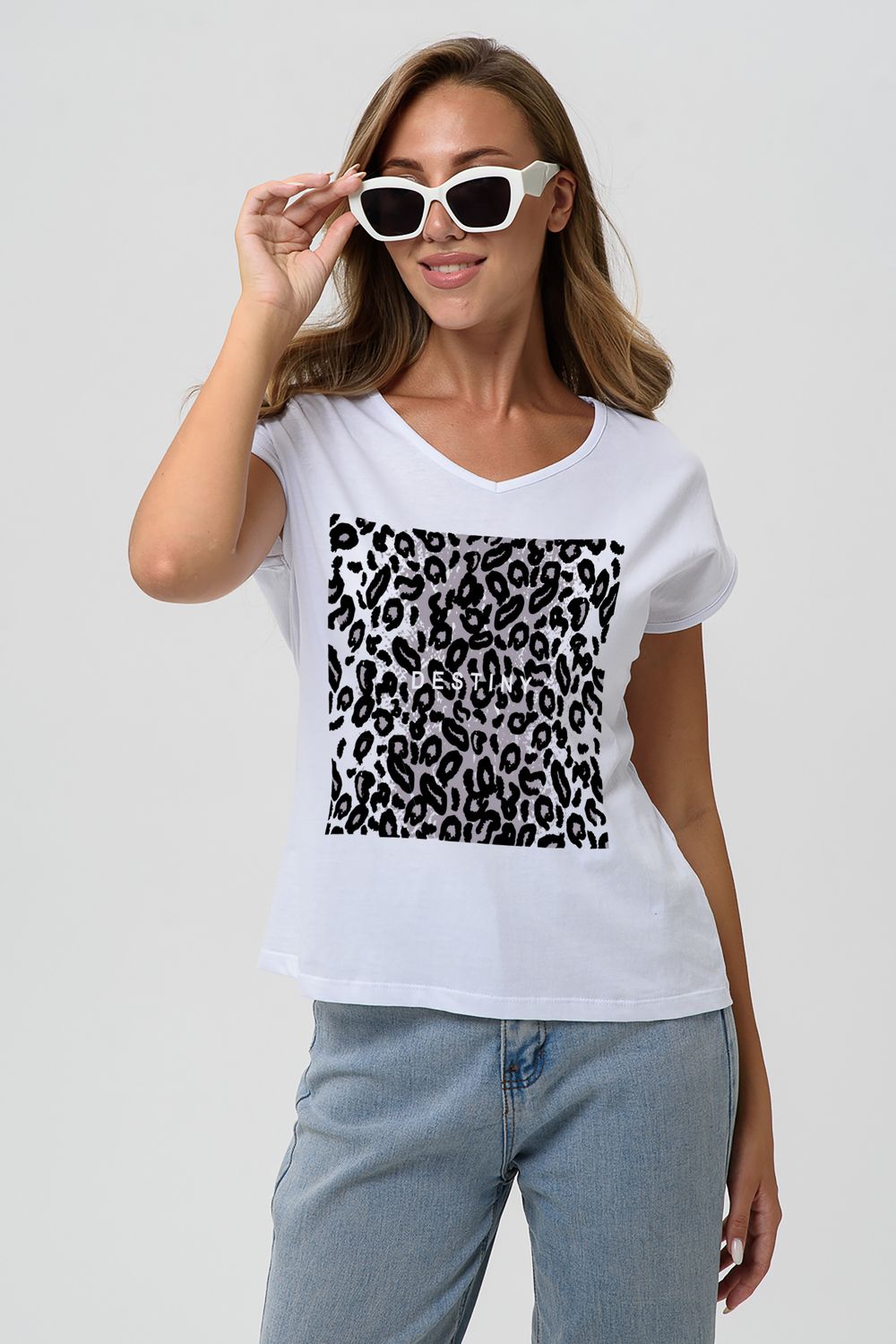 Футболка 7158/1 - леопард