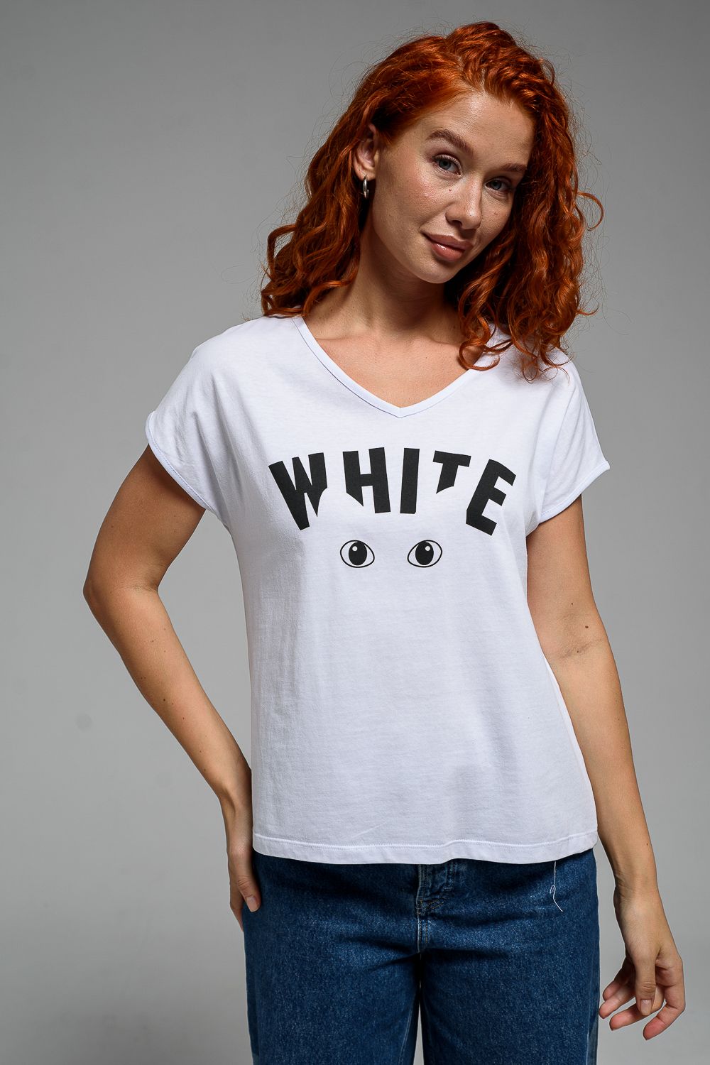 Футболка 7158/1 - белый+White