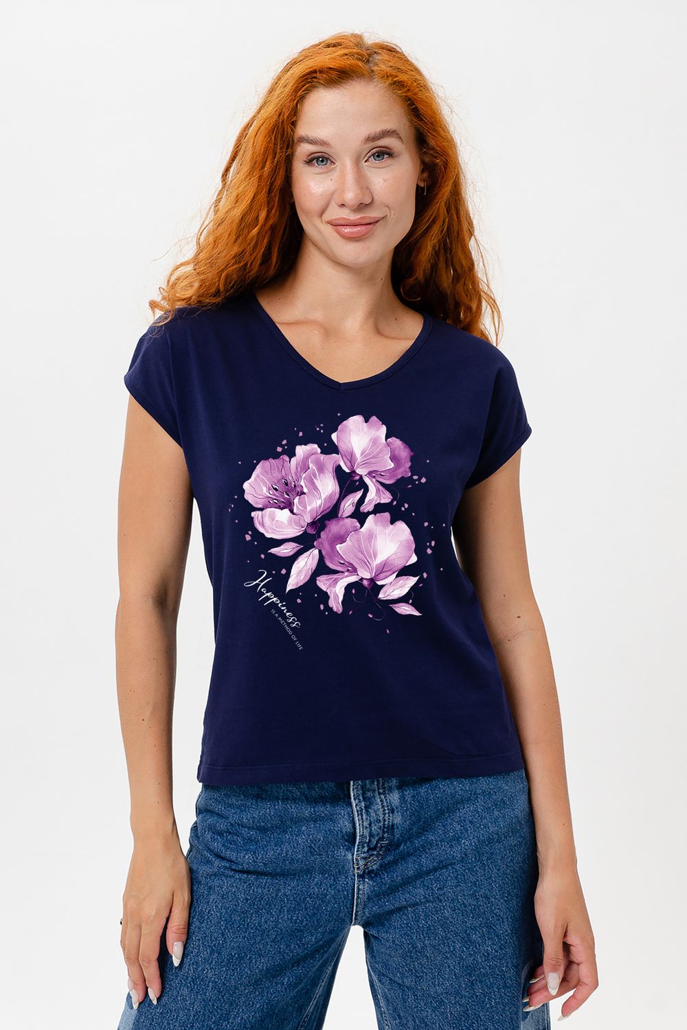 Футболка 7158/1 - цветок