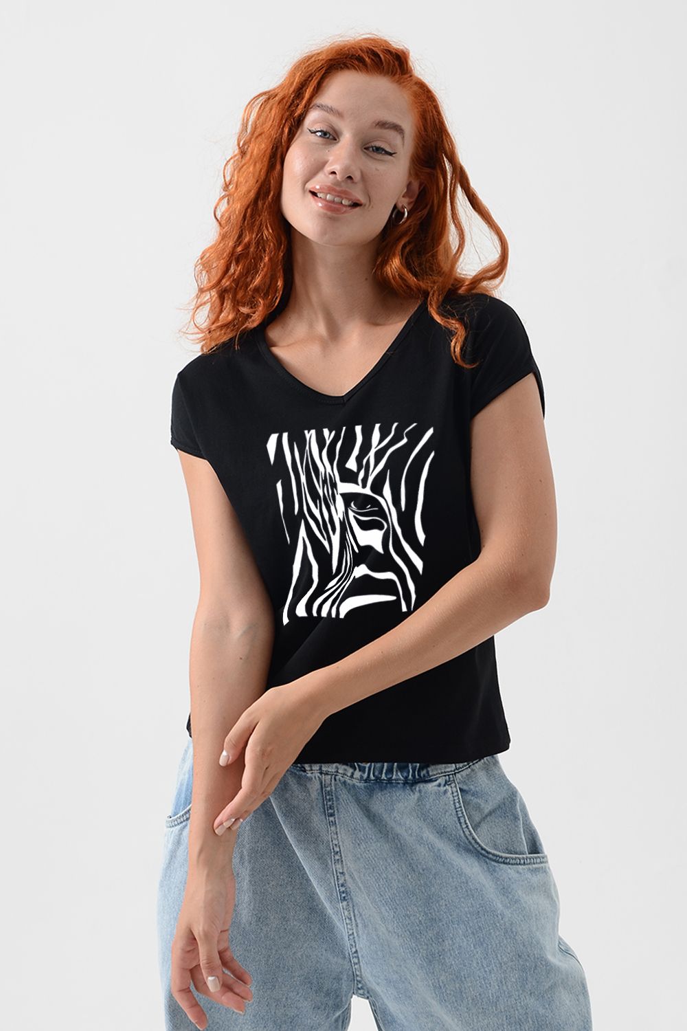 Футболка 7158/1 - зебра