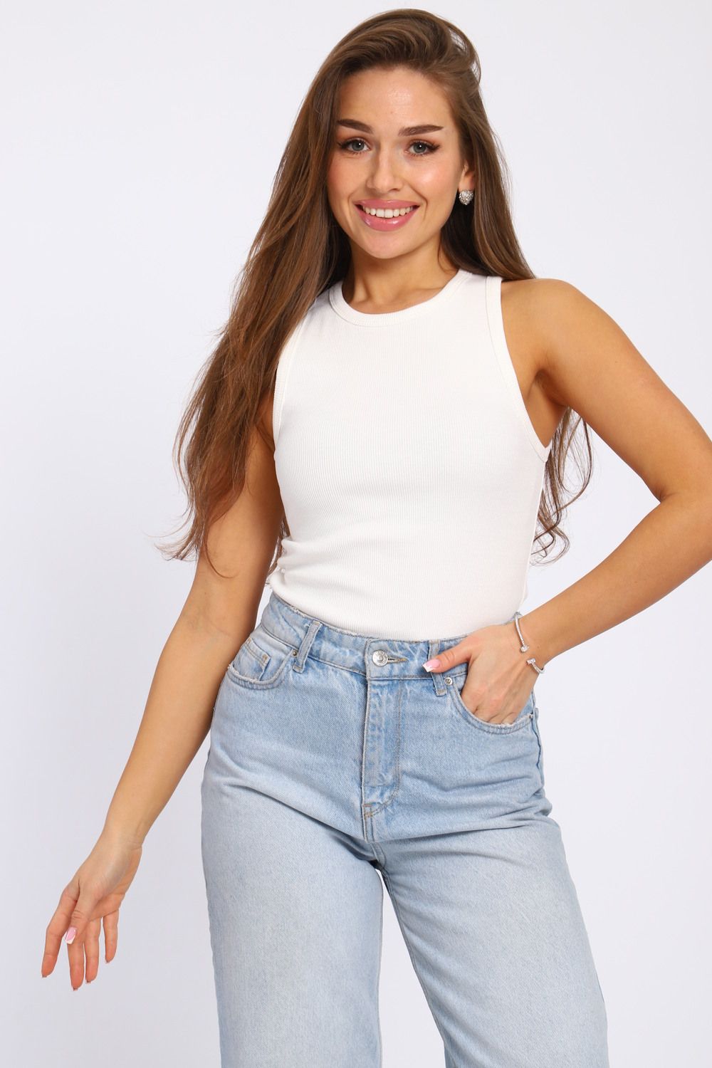 Майка МЖ0030А - молочный