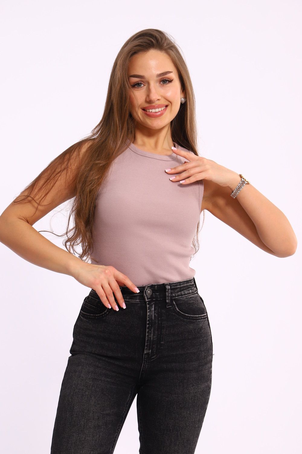 Майка МЖ0030А - капучино