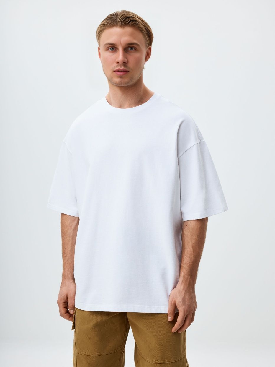 Футболка мужская 46637 - белый