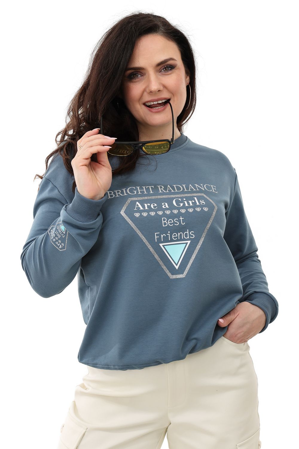 Свитшот 75001 - пепел