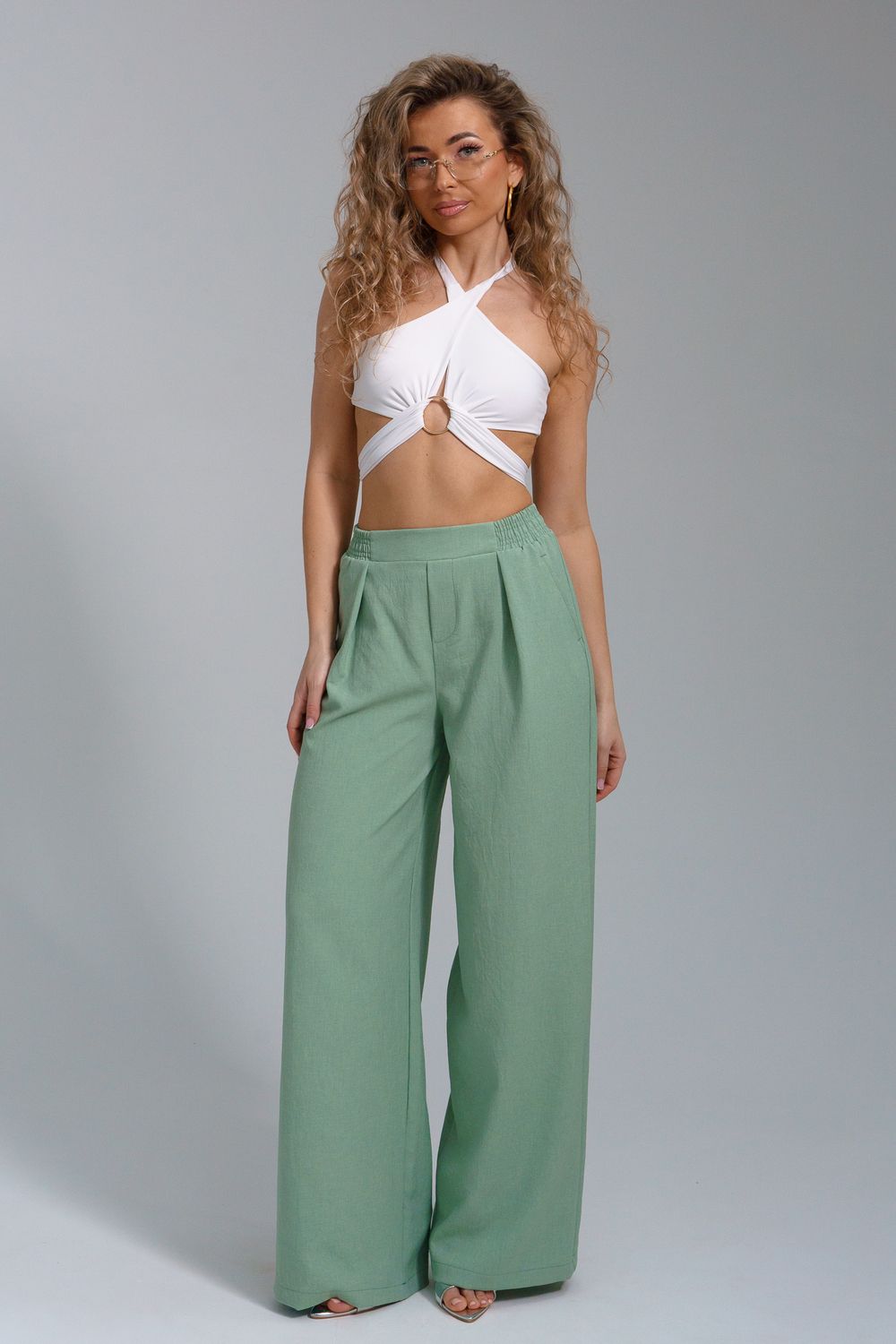 Брюки 53024 - оливковый