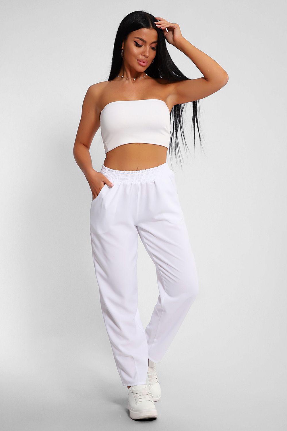 Брюки 32803 - белый