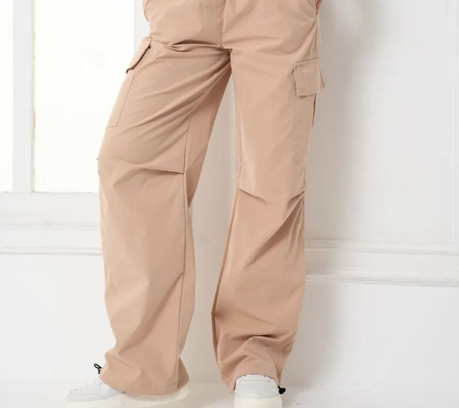Брюки карго 60126 - бежевый
