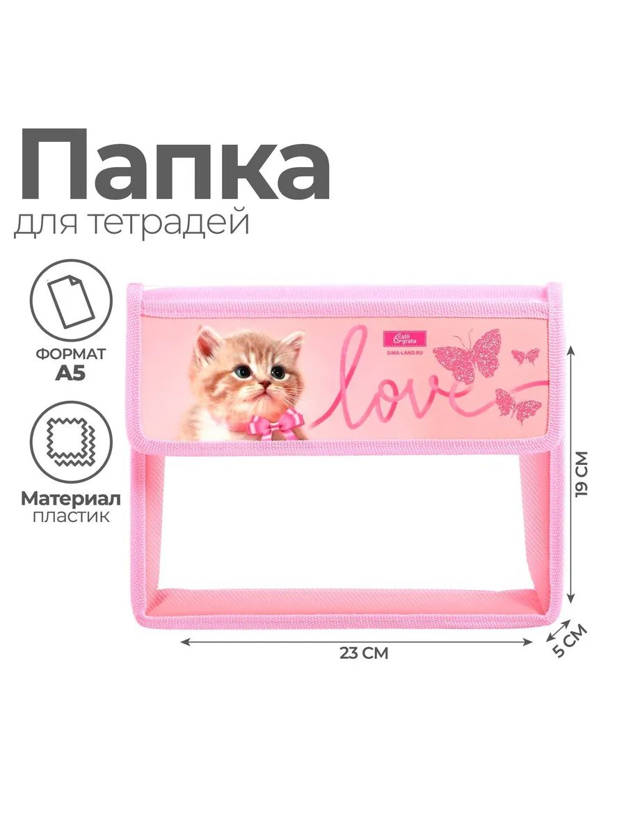 Папка для тетрадей 60939 - девочка