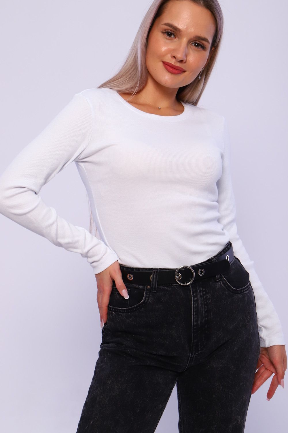 Футболка женская ФЖ0035Б - белый