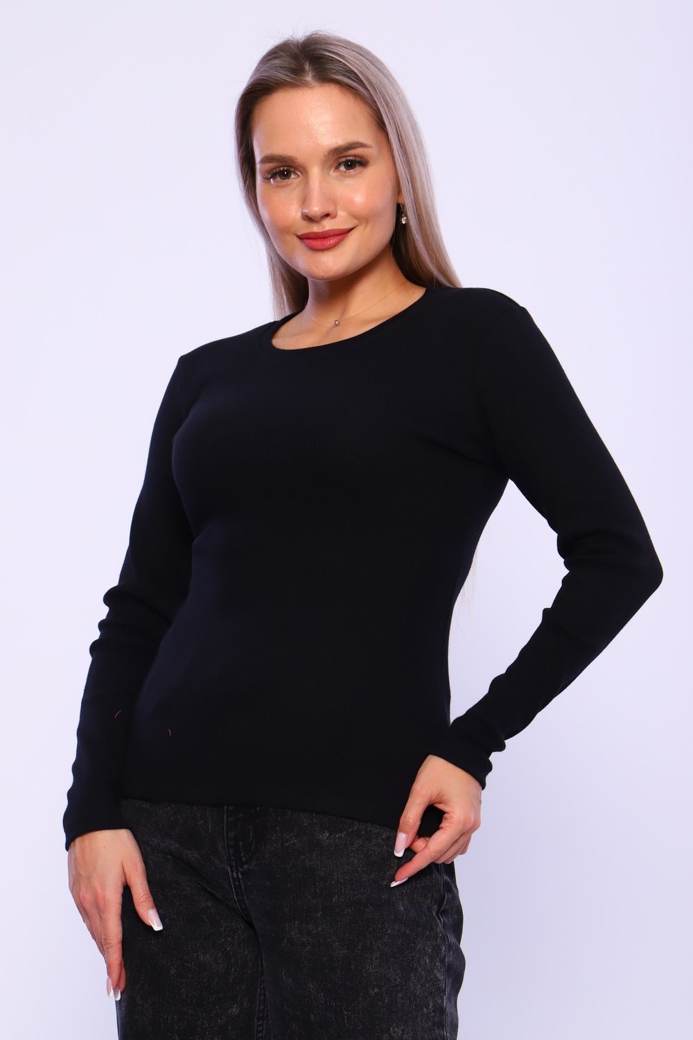 Футболка женская ФЖ0035Б - черный