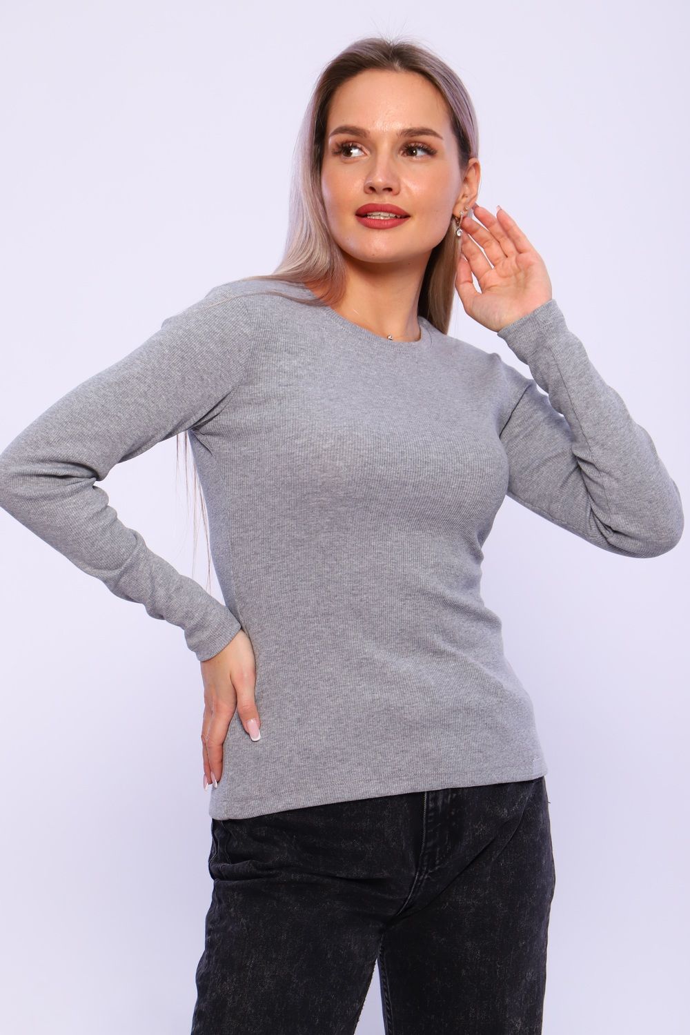 Футболка женская ФЖ0035Б - серый