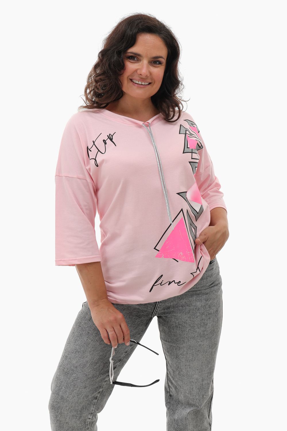 Футболка 50561 - розовый