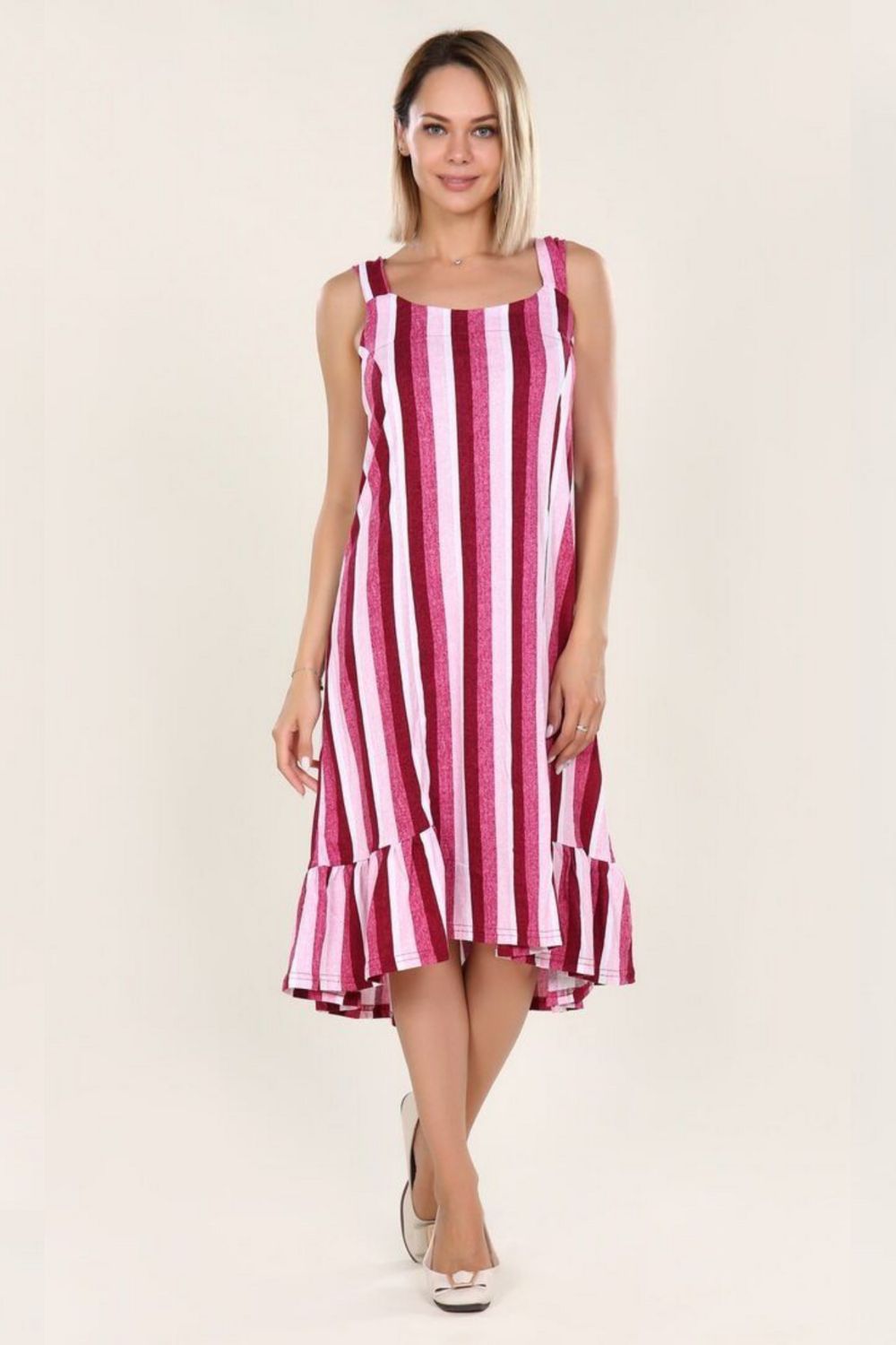 Сарафан Глория 702 - бордо