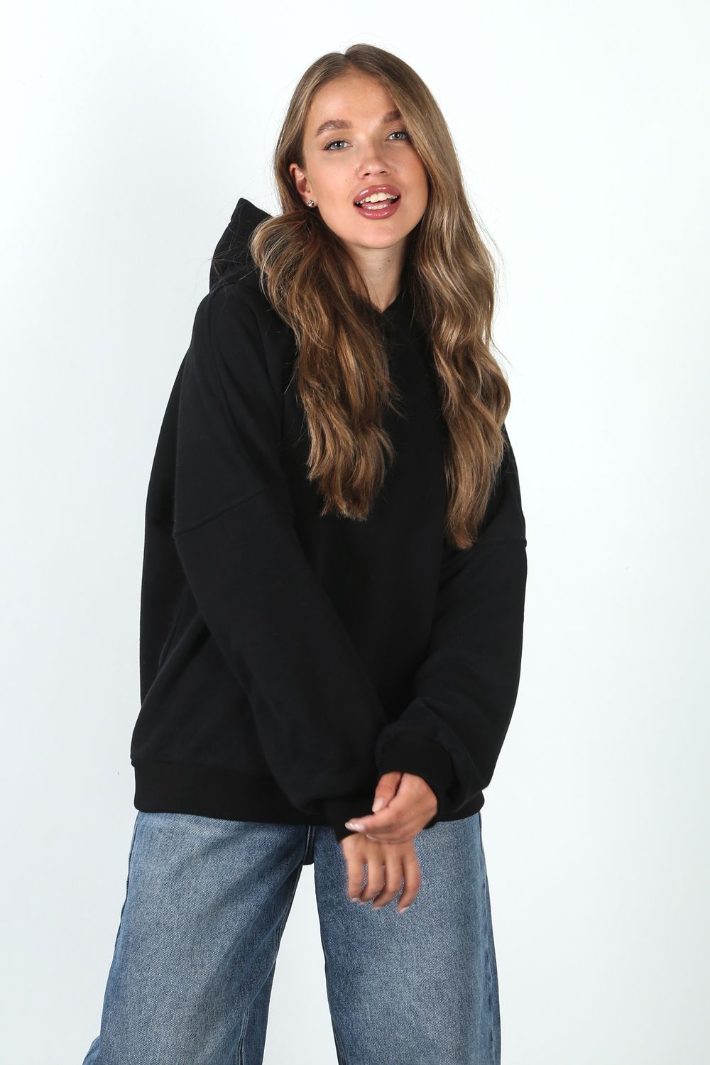 Худи женское ХЖ-001 - черный