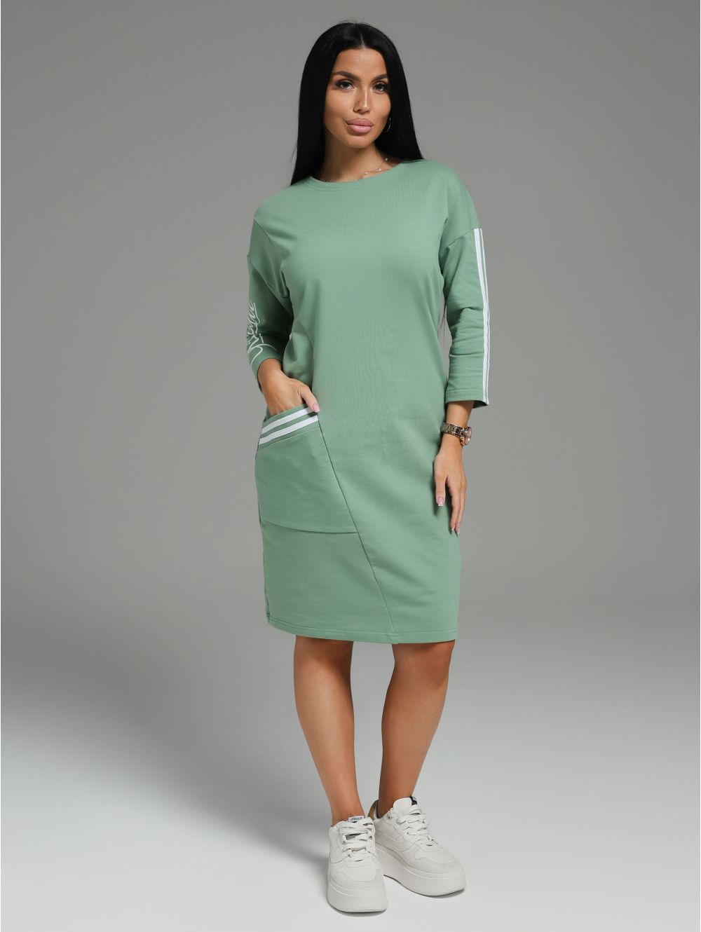 Флоренс платье женское (оливковый)