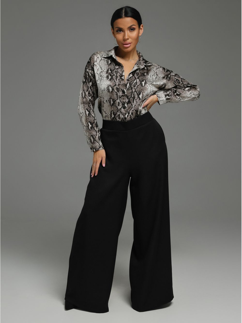 Берта брюки женские (черный)