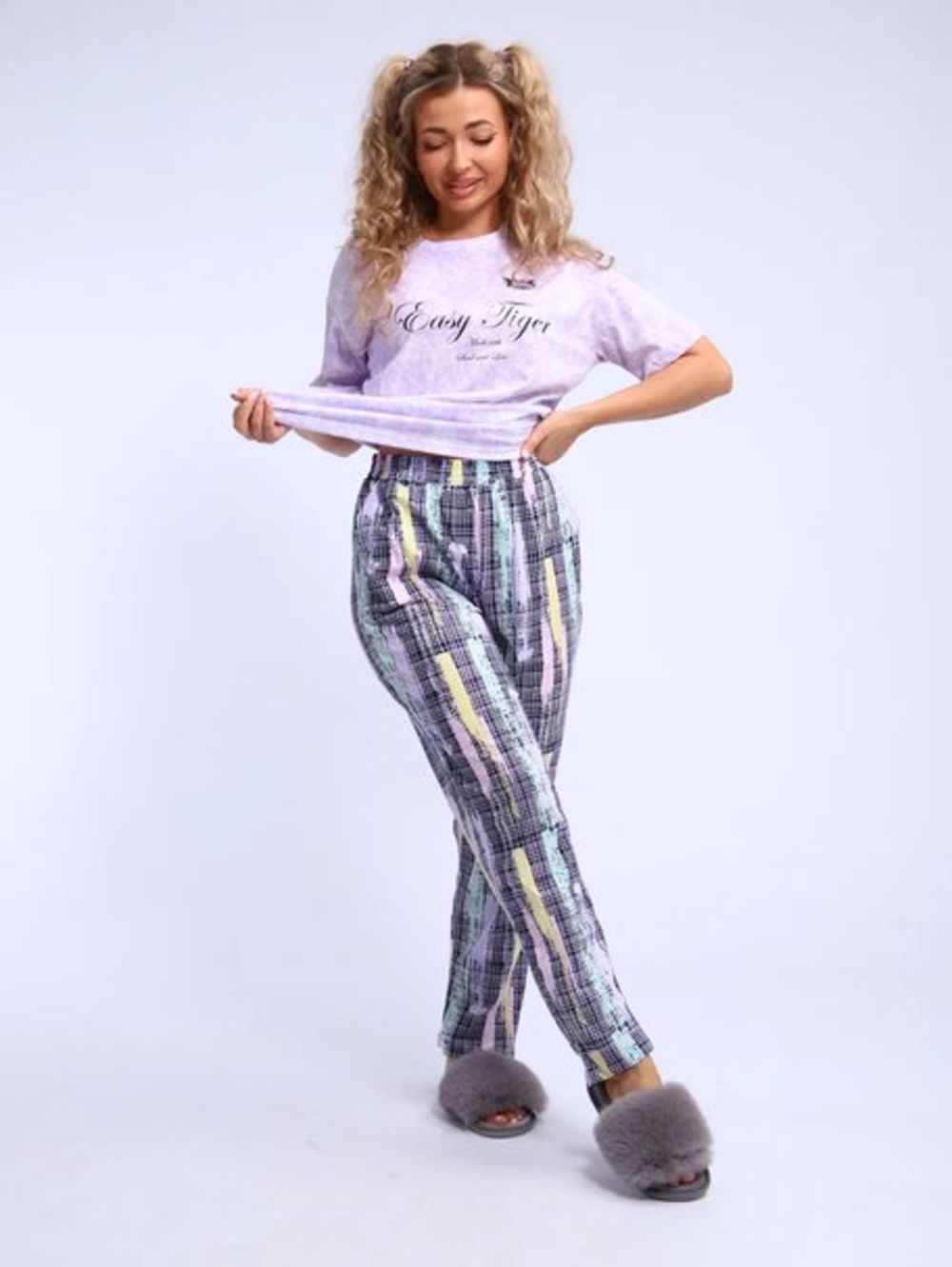 Брюки женские арт. 655 - радуга