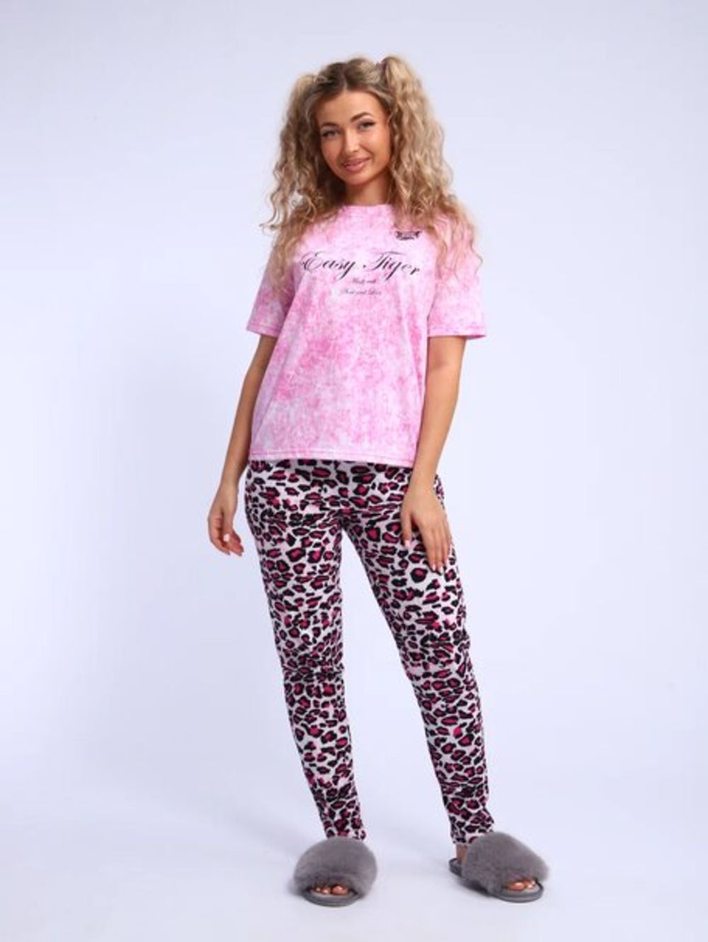 Брюки женские арт. 655 - розовый