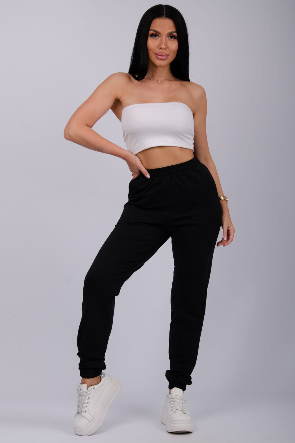 Джоггеры Селена - черный