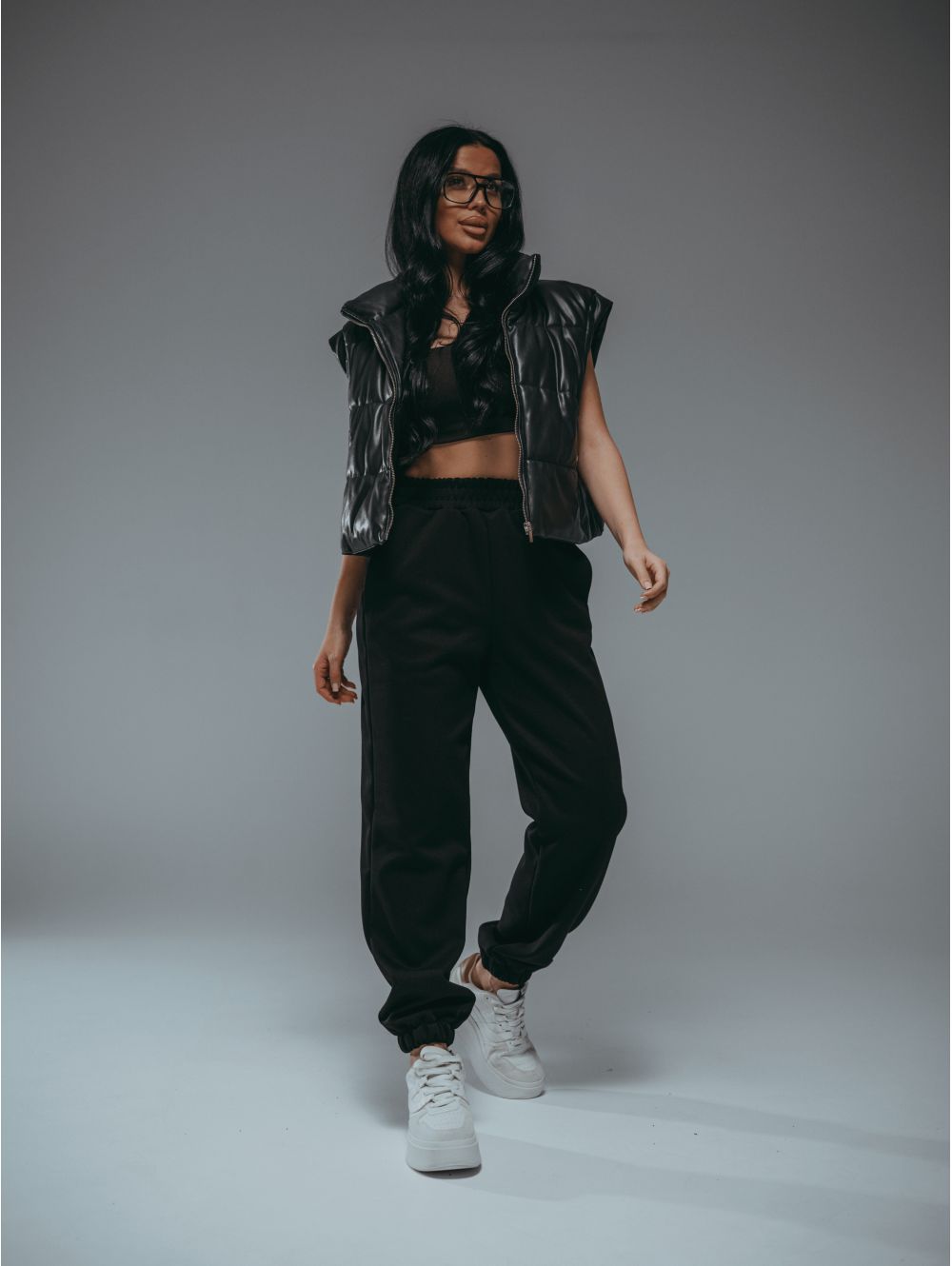 Стиль брюки женские (черный)