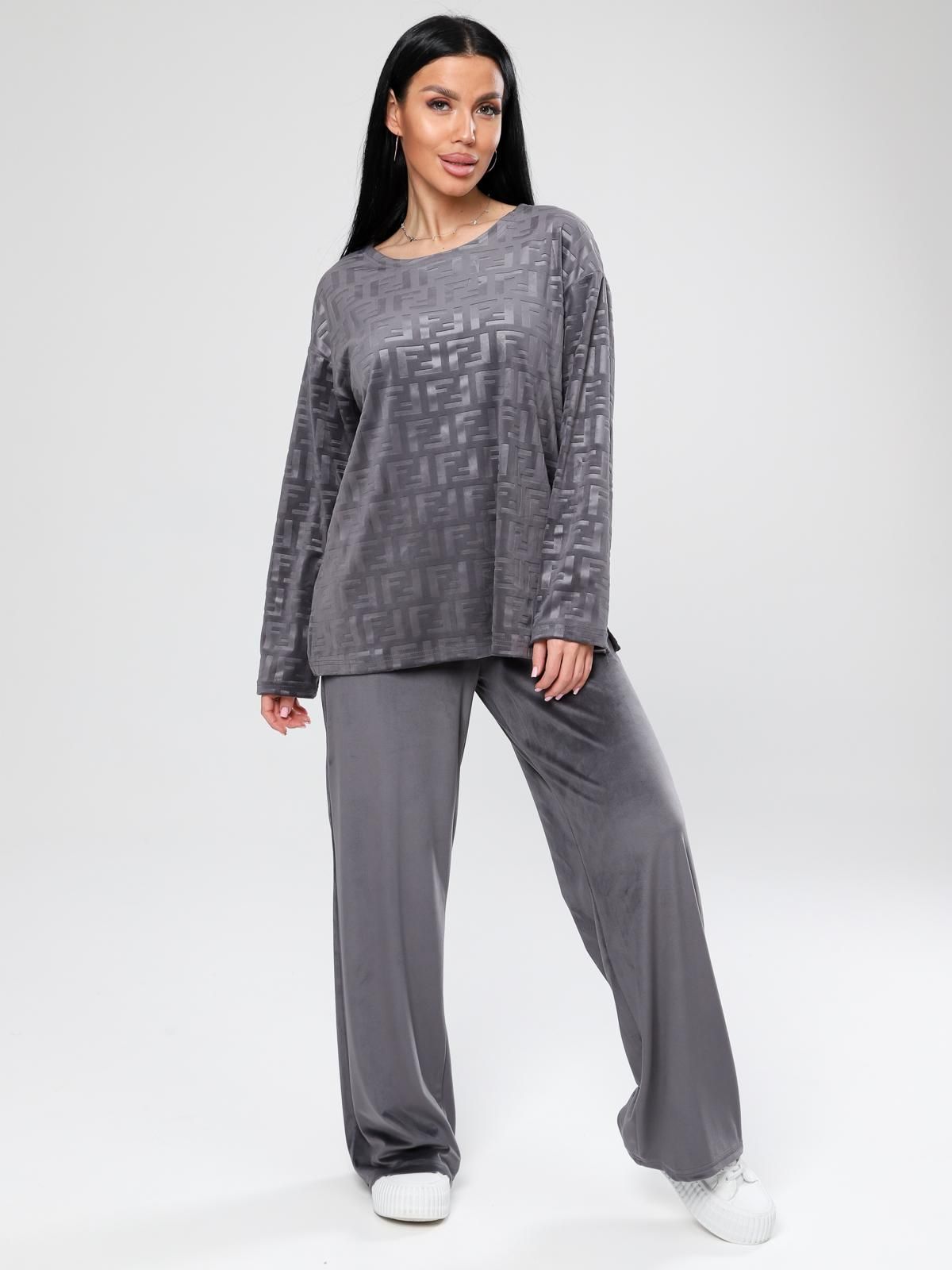 Чарлот-Жаккард - костюм серый Чарлот-Жаккард - костюм серый