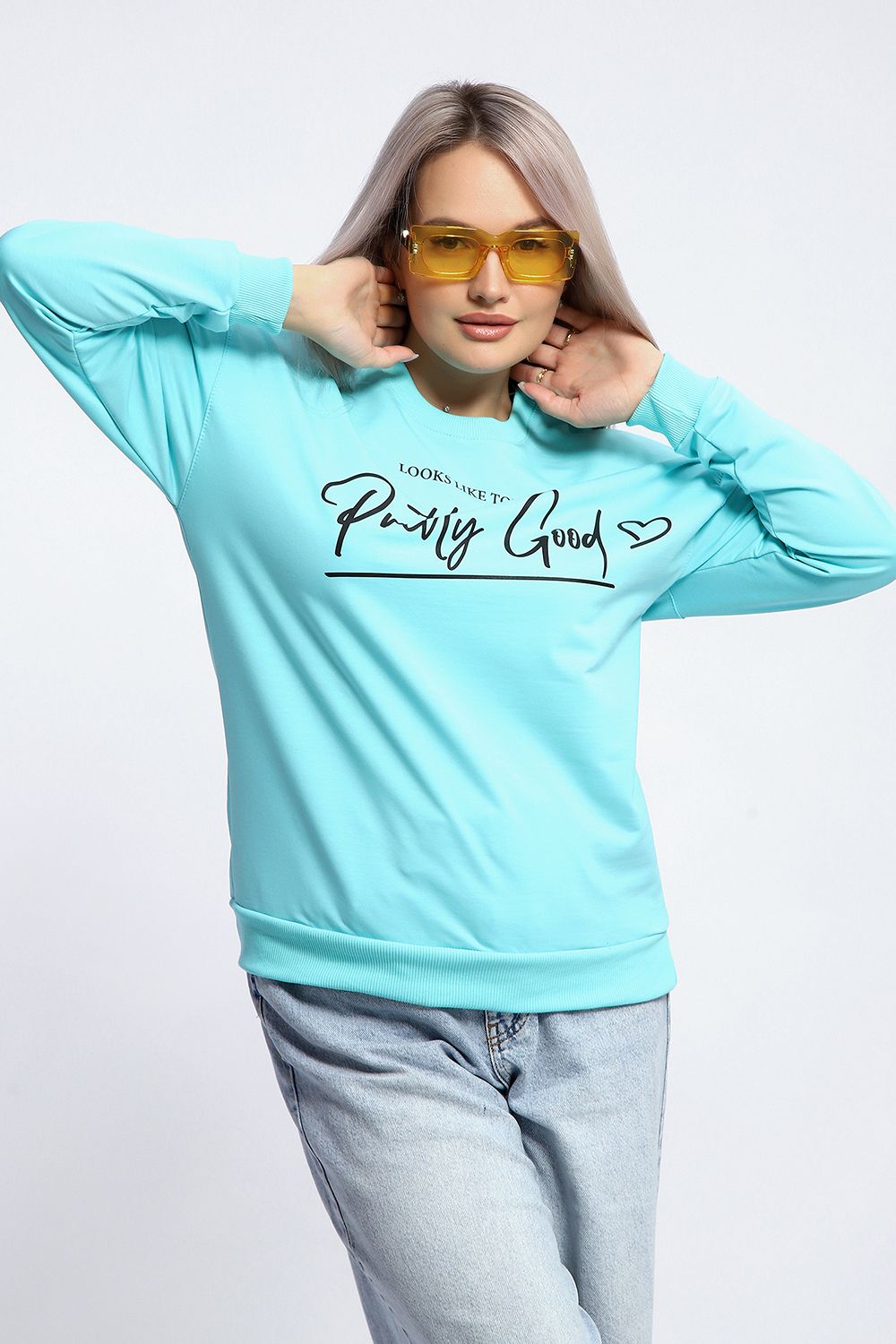 Толстовка 80048 - ментол