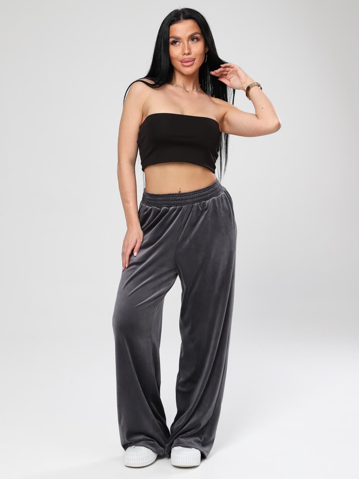 Марлена - брюки серый