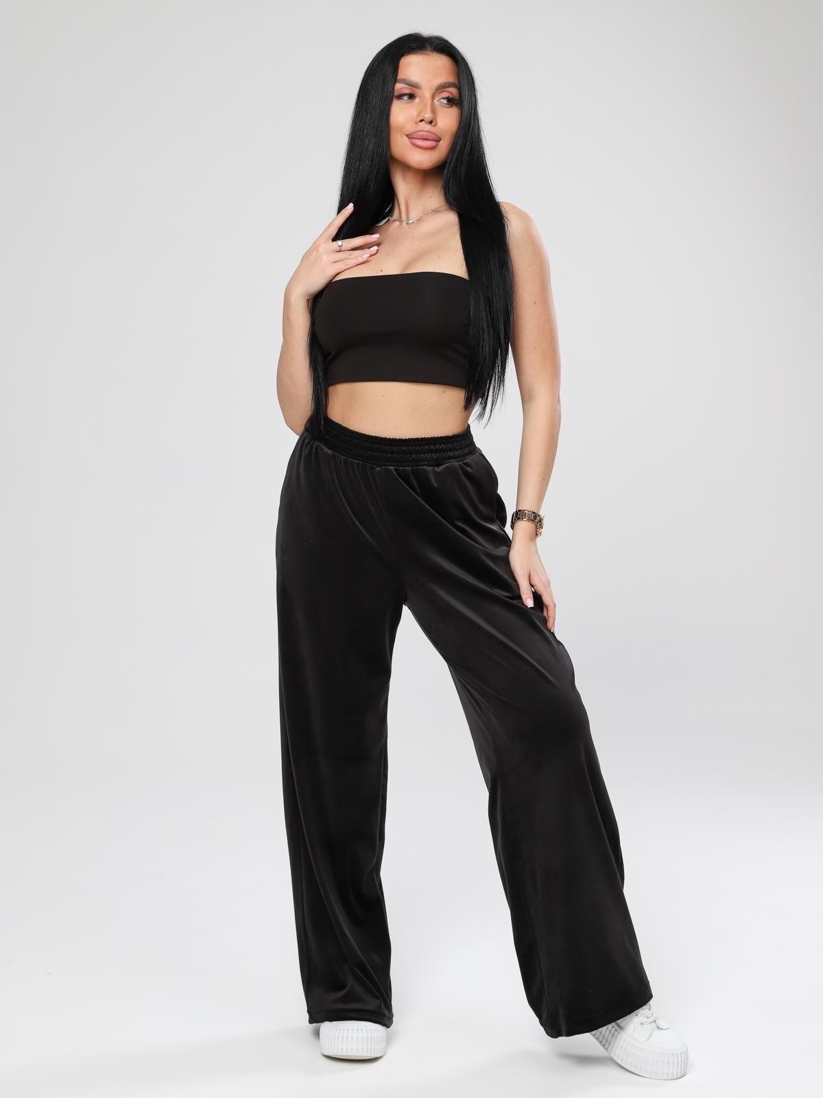 Марлена - брюки черный