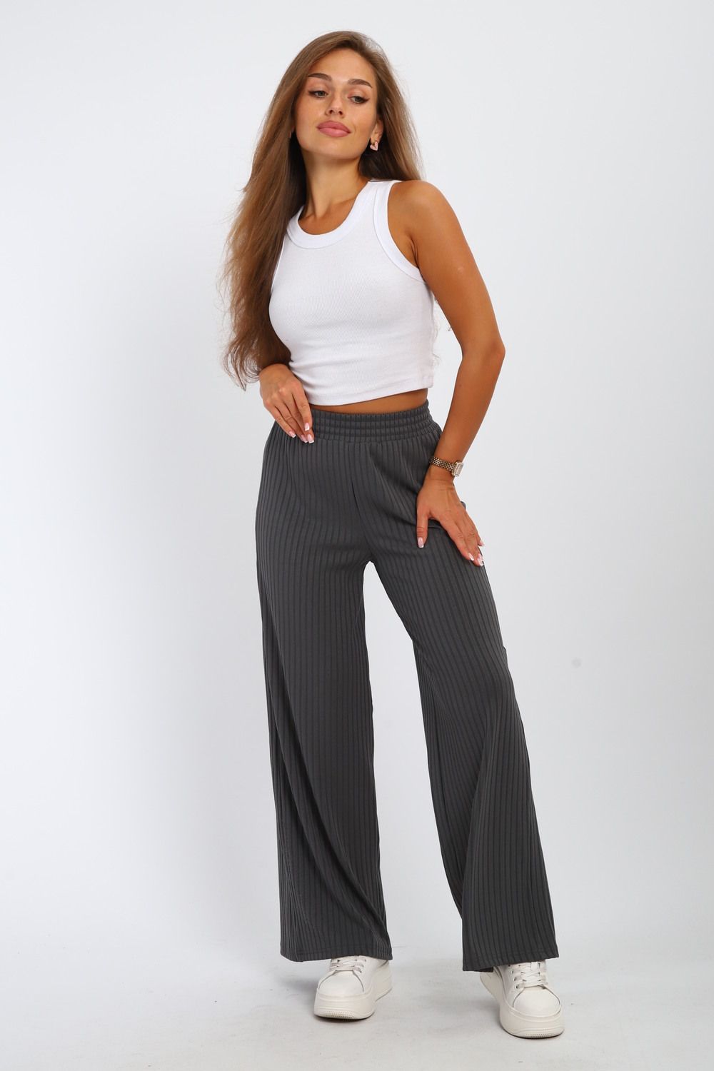 Брюки 26011К - антрацит