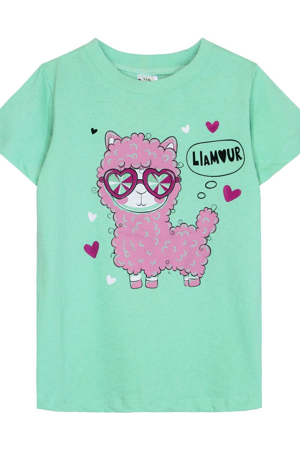 Футболка для девочки 51271 детская - мятный