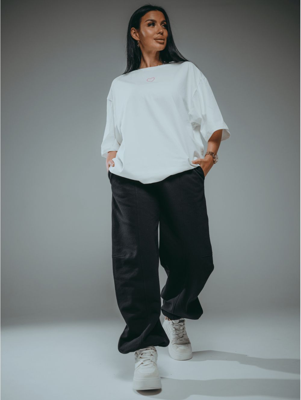 Габриэль брюки женские (черный)