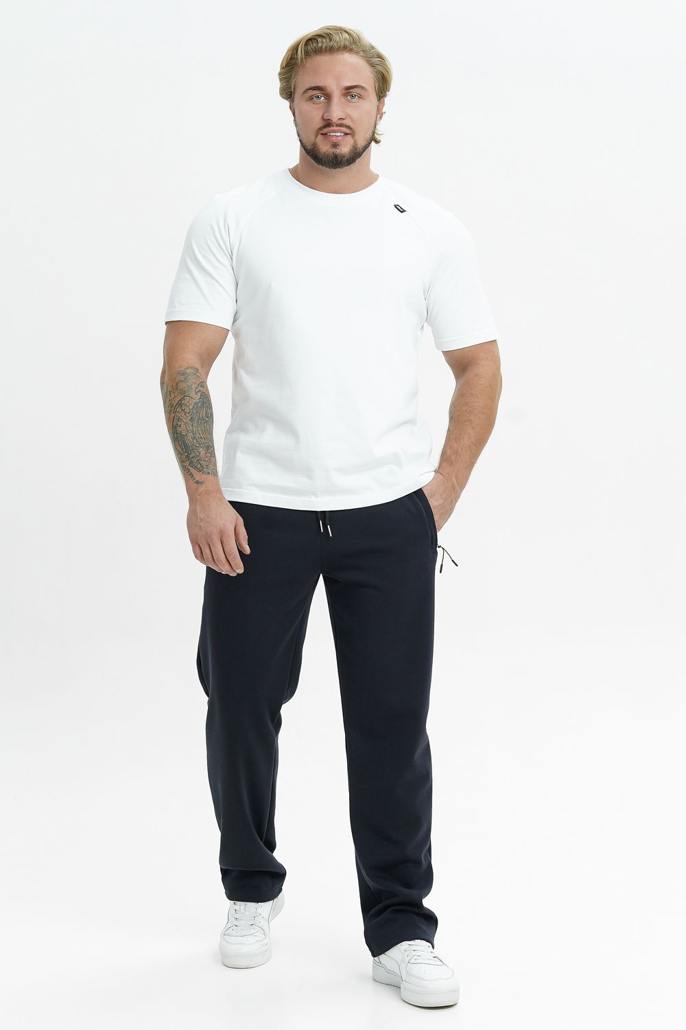 21 Брюки мужские зимние - темно-синий