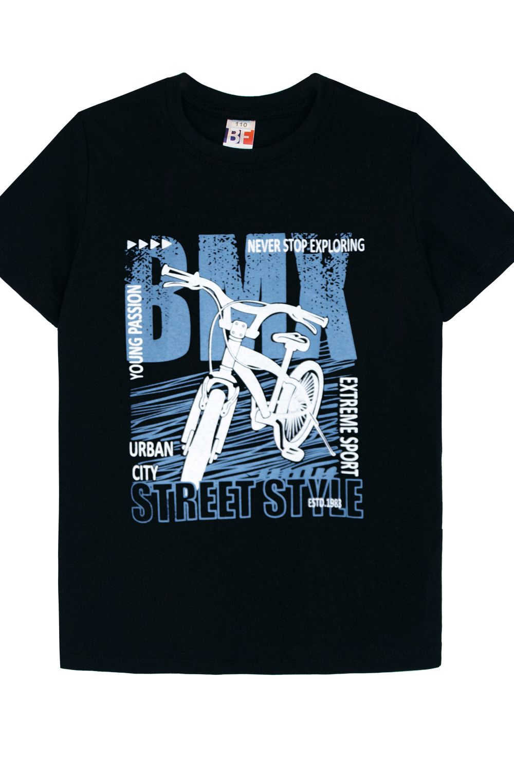 Футболка для мальчика 0520 детская - черный