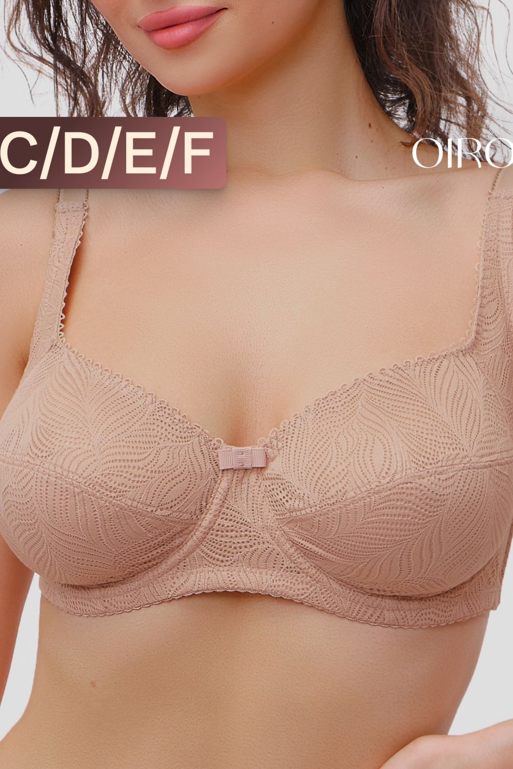 Бюстгальтер OIRO 2823 - кофе