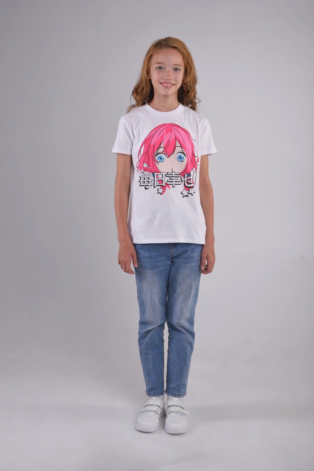 Футболка детская для девочек Nara арт.6173813 - белый