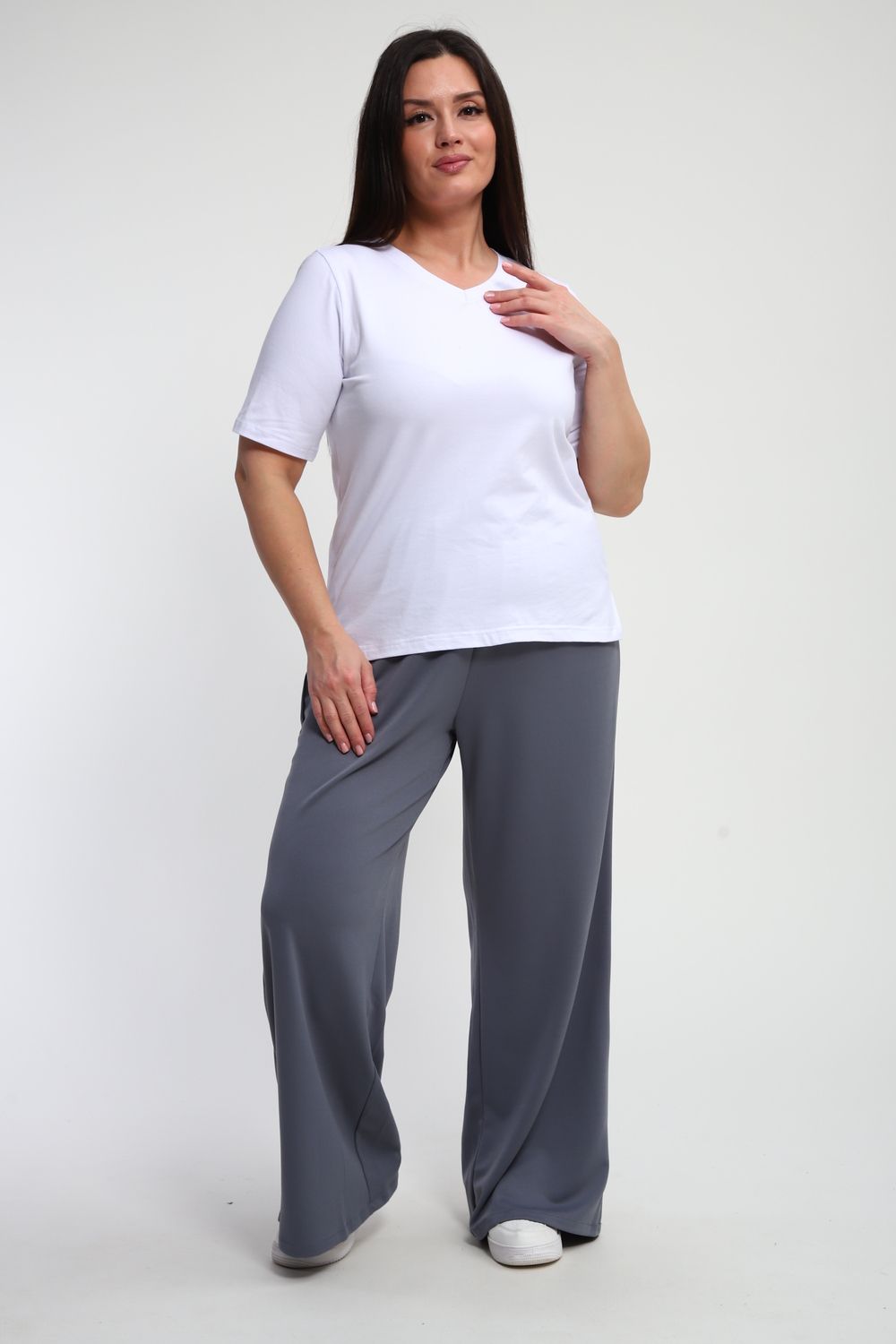 Женские брюки 31988 - серый