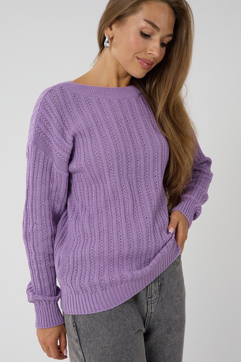 Джемпер Бэлла - сиреневый