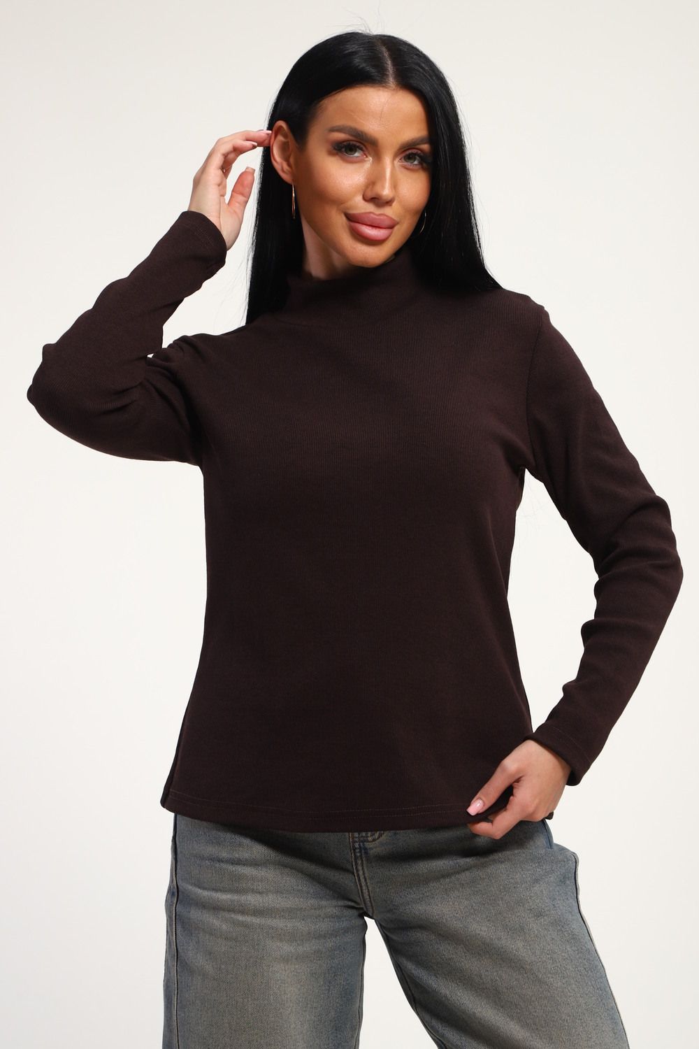 Водолазка 74721 - шоколадный