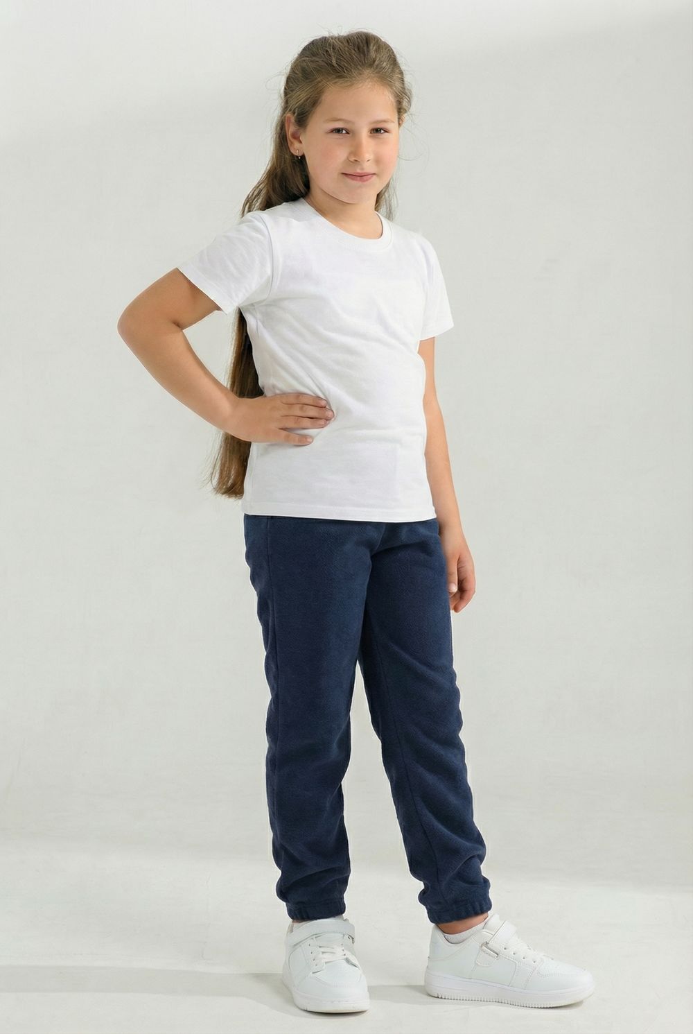 7493 брюки детские - темно-синий