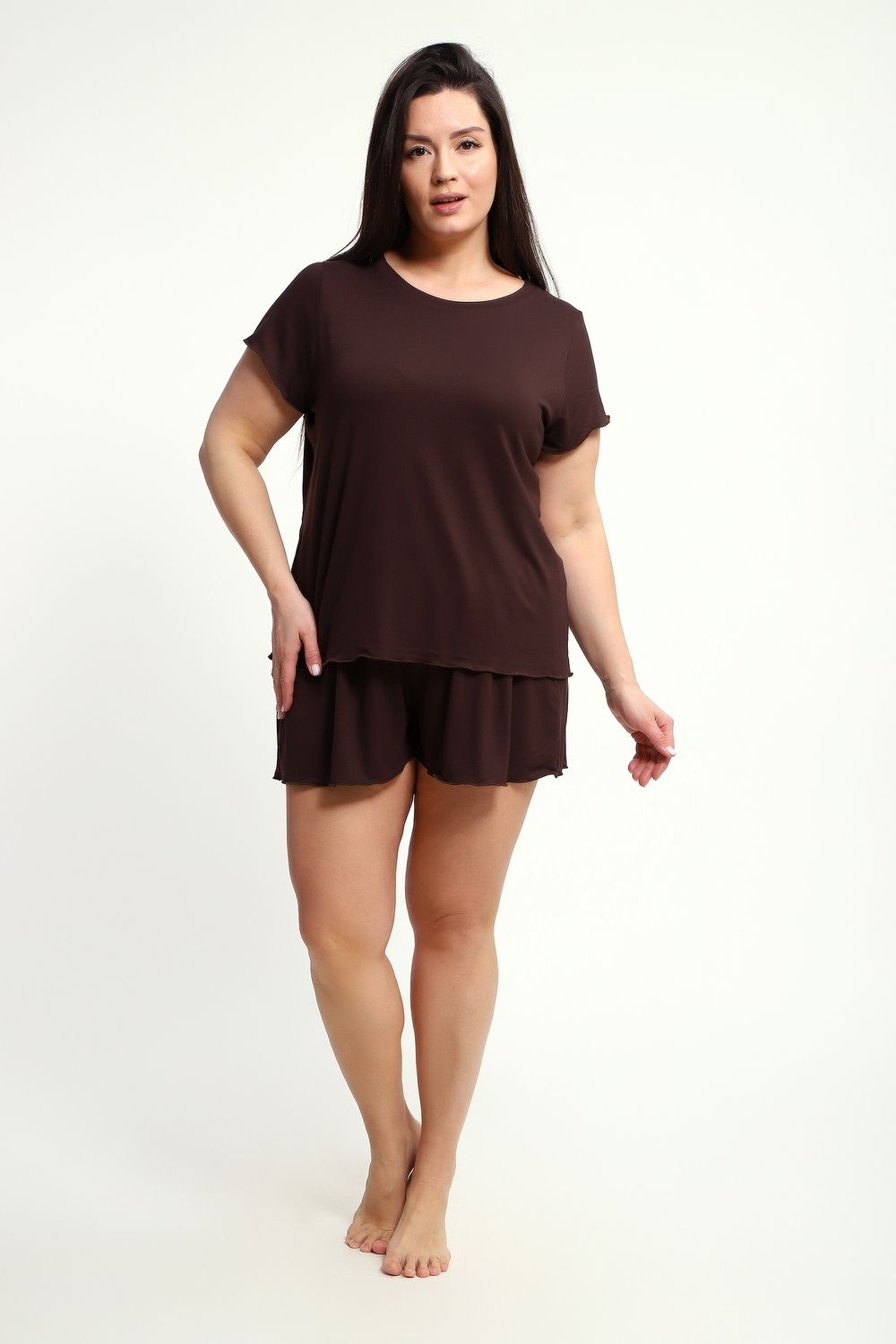 Пижама женская ПЖ-010 - кофе