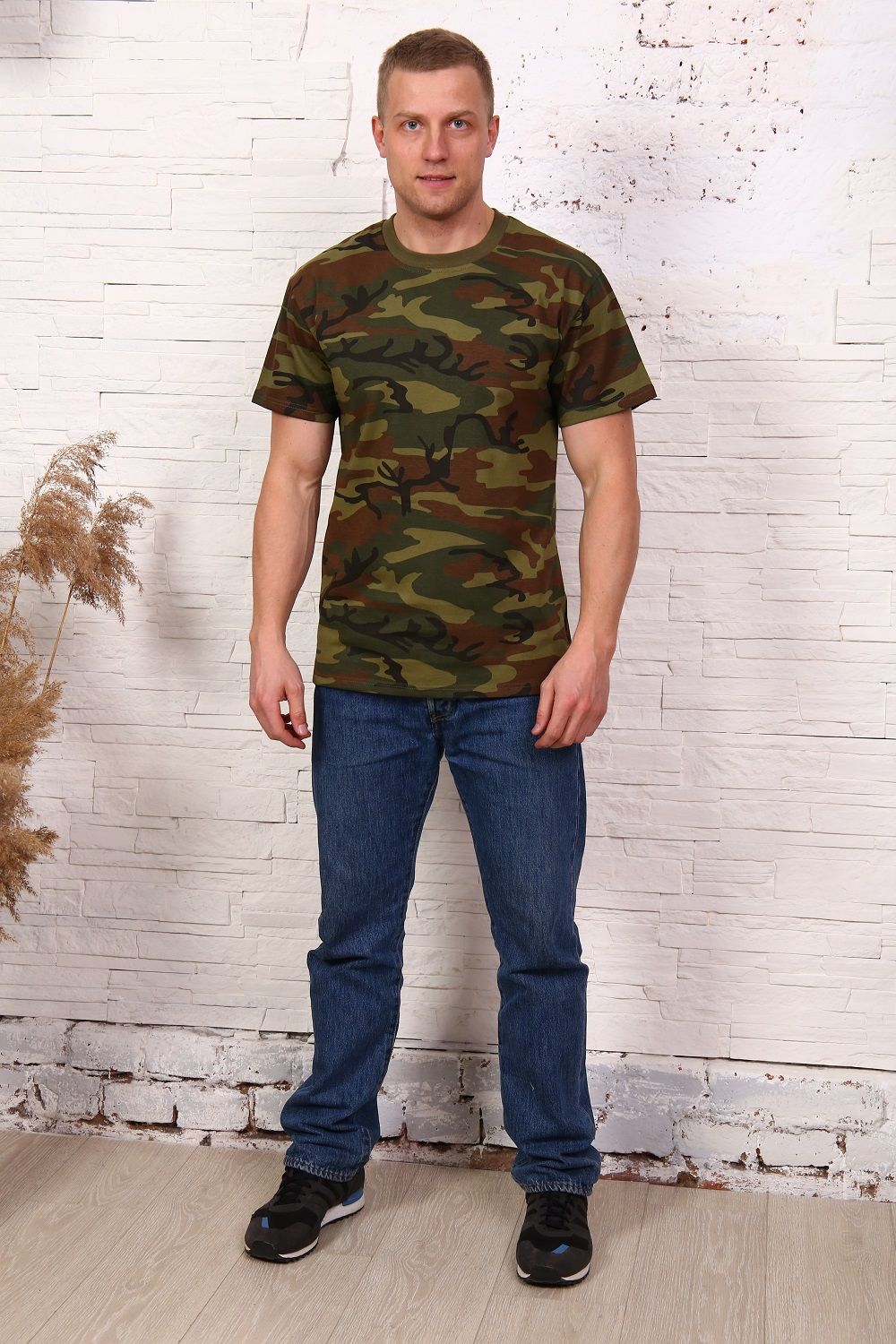 Футболка мужская 1112 - разноцветные