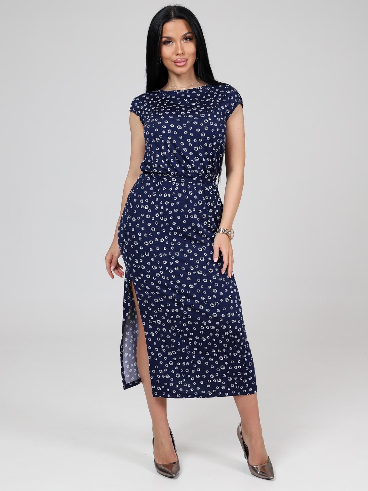 Касерес - платье синий