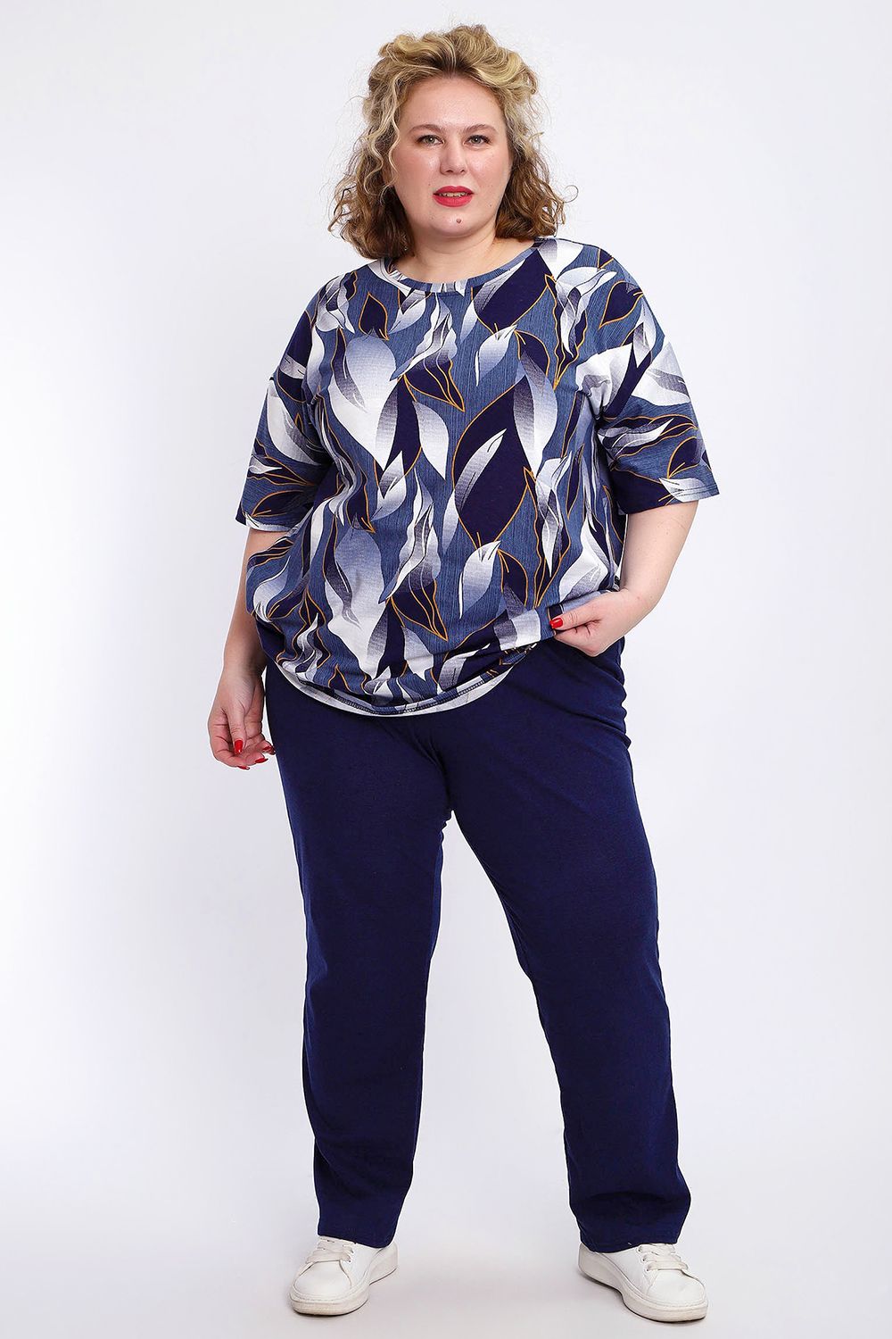 Костюм с брюками КЖ-007 - джинс